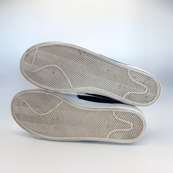 Nike Blazer Low '77 Jumbo White Black Sneakers 10 - Picture 7 of 8